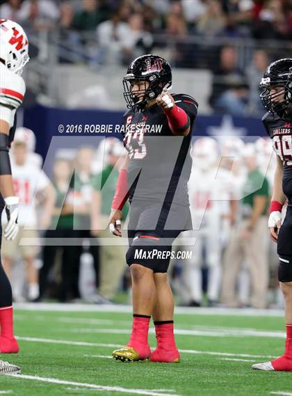 Thumbnail 1 in The Woodlands vs. Lake Travis (UIL 6A Division 1 Final) photogallery.