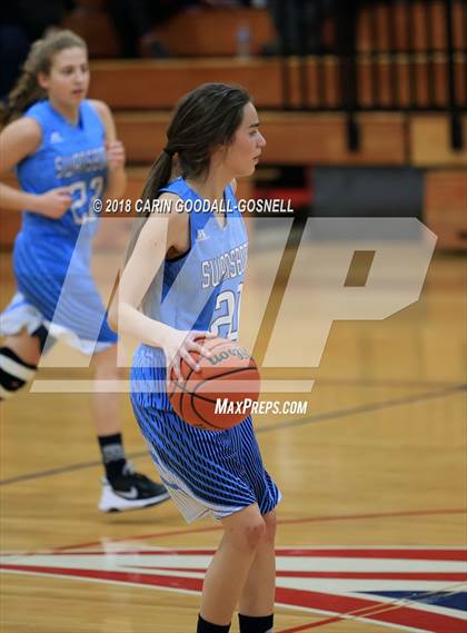 Thumbnail 3 in Swansboro @ West Carteret (NCHSAA 3A Conference Tournament) photogallery.
