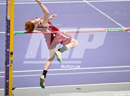 Thumbnail 3 in NYSPHSAA Section V State Qualifier - Boys High Jump photogallery.