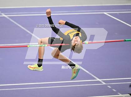 Thumbnail 3 in NYSPHSAA Section V State Qualifier - Boys High Jump photogallery.