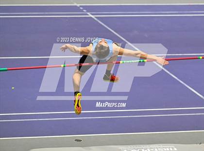 Thumbnail 3 in NYSPHSAA Section V State Qualifier - Boys High Jump photogallery.