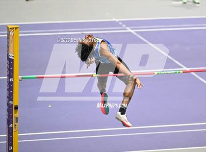 Thumbnail 3 in NYSPHSAA Section V State Qualifier - Boys High Jump photogallery.