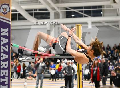 Thumbnail 3 in NYSPHSAA Section V State Qualifier - Boys High Jump photogallery.