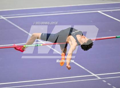 Thumbnail 3 in NYSPHSAA Section V State Qualifier - Boys High Jump photogallery.