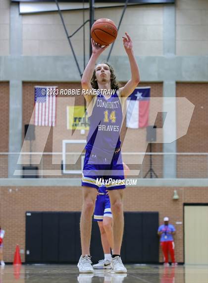 Thumbnail 2 in Carter vs. Community (UIL 4A Bi-District Playoff) photogallery.