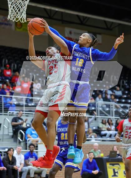 Thumbnail 1 in Carter vs. Community (UIL 4A Bi-District Playoff) photogallery.