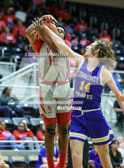 Thumbnail 3 in Carter vs. Community (UIL 4A Bi-District Playoff) photogallery.