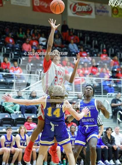 Thumbnail 1 in Carter vs. Community (UIL 4A Bi-District Playoff) photogallery.