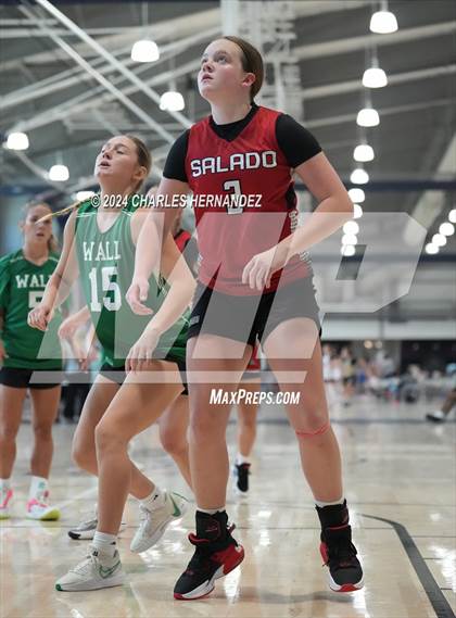 Thumbnail 3 in Salado vs Wall (Texas Association of Basketball Coaches Showcase) photogallery.
