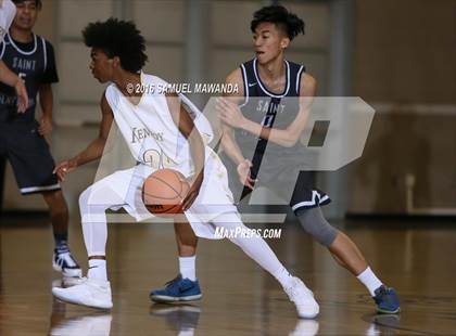 Thumbnail 1 in Kennedy vs  St. Genevieve (SFV Invitational Tourn) photogallery.
