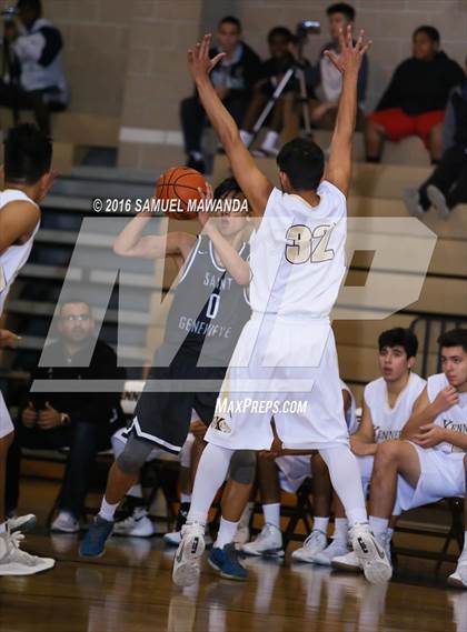 Thumbnail 1 in Kennedy vs  St. Genevieve (SFV Invitational Tourn) photogallery.