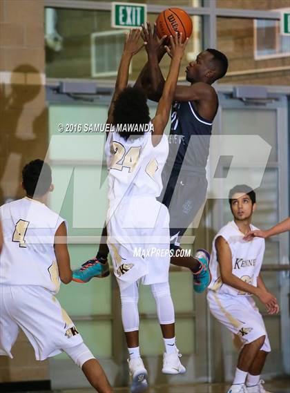 Thumbnail 2 in Kennedy vs  St. Genevieve (SFV Invitational Tourn) photogallery.