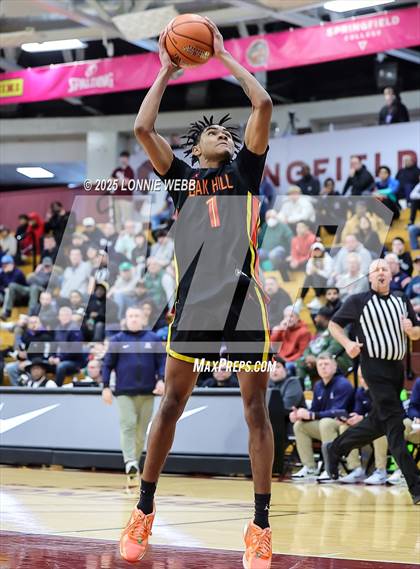 Thumbnail 2 in Oak Hill Academy vs. Brewster Academy National (Army National Guard Hoophall Classic) photogallery.