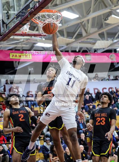 Thumbnail 1 in Oak Hill Academy vs. Brewster Academy National (Army National Guard Hoophall Classic) photogallery.