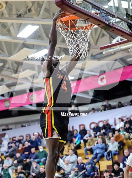 Thumbnail 2 in Oak Hill Academy vs. Brewster Academy National (Army National Guard Hoophall Classic) photogallery.