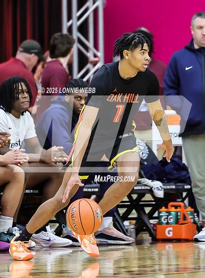 Thumbnail 3 in Oak Hill Academy vs. Brewster Academy National (Army National Guard Hoophall Classic) photogallery.