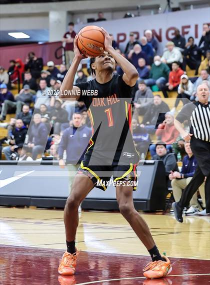 Thumbnail 1 in Oak Hill Academy vs. Brewster Academy National (Army National Guard Hoophall Classic) photogallery.