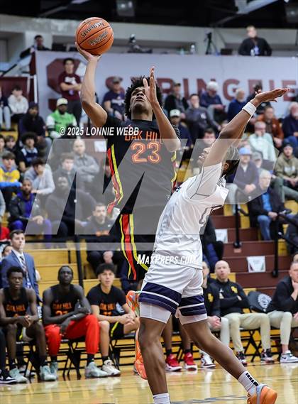 Thumbnail 1 in Oak Hill Academy vs. Brewster Academy National (Army National Guard Hoophall Classic) photogallery.
