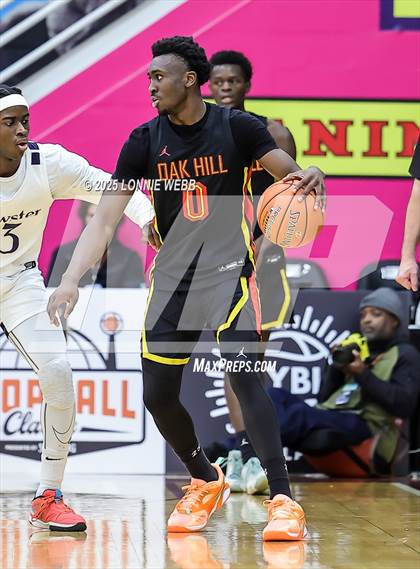 Thumbnail 2 in Oak Hill Academy vs. Brewster Academy National (Army National Guard Hoophall Classic) photogallery.