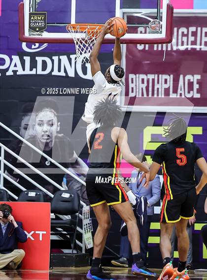 Thumbnail 2 in Oak Hill Academy vs. Brewster Academy National (Army National Guard Hoophall Classic) photogallery.