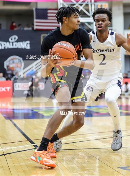 Thumbnail 3 in Oak Hill Academy vs. Brewster Academy National (Army National Guard Hoophall Classic) photogallery.