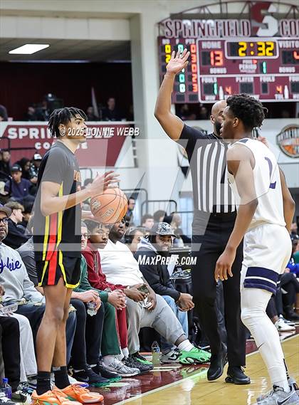 Thumbnail 2 in Oak Hill Academy vs. Brewster Academy National (Army National Guard Hoophall Classic) photogallery.