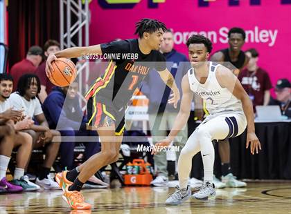 Thumbnail 1 in Oak Hill Academy vs. Brewster Academy National (Army National Guard Hoophall Classic) photogallery.