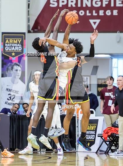 Thumbnail 2 in Oak Hill Academy vs. Brewster Academy National (Army National Guard Hoophall Classic) photogallery.