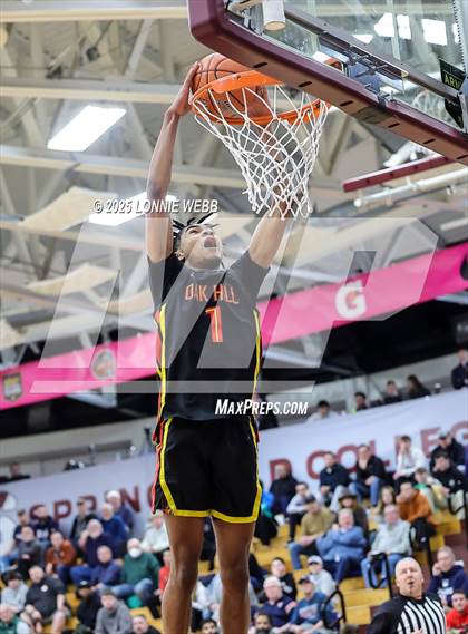 Thumbnail 3 in Oak Hill Academy vs. Brewster Academy National (Army National Guard Hoophall Classic) photogallery.