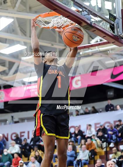 Thumbnail 2 in Oak Hill Academy vs. Brewster Academy National (Army National Guard Hoophall Classic) photogallery.