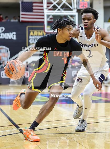 Thumbnail 1 in Oak Hill Academy vs. Brewster Academy National (Army National Guard Hoophall Classic) photogallery.