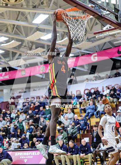 Thumbnail 1 in Oak Hill Academy vs. Brewster Academy National (Army National Guard Hoophall Classic) photogallery.