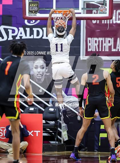 Thumbnail 2 in Oak Hill Academy vs. Brewster Academy National (Army National Guard Hoophall Classic) photogallery.