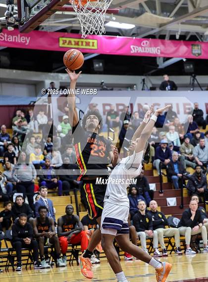 Thumbnail 2 in Oak Hill Academy vs. Brewster Academy National (Army National Guard Hoophall Classic) photogallery.