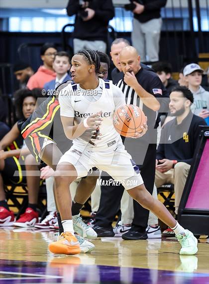 Thumbnail 2 in Oak Hill Academy vs. Brewster Academy National (Army National Guard Hoophall Classic) photogallery.