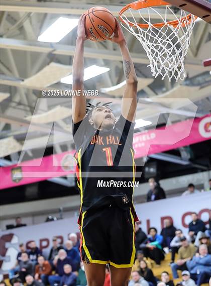 Thumbnail 2 in Oak Hill Academy vs. Brewster Academy National (Army National Guard Hoophall Classic) photogallery.