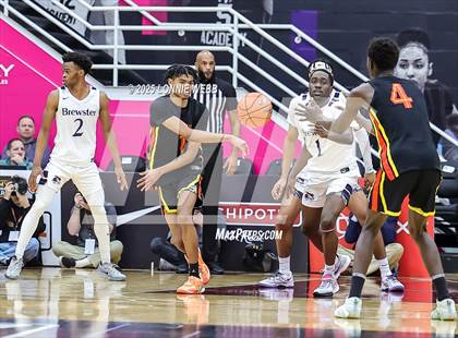 Thumbnail 2 in Oak Hill Academy vs. Brewster Academy National (Army National Guard Hoophall Classic) photogallery.