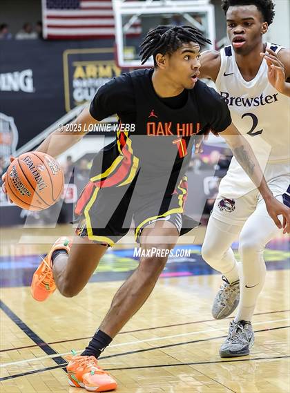 Thumbnail 1 in Oak Hill Academy vs. Brewster Academy National (Army National Guard Hoophall Classic) photogallery.