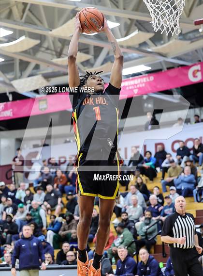 Thumbnail 1 in Oak Hill Academy vs. Brewster Academy National (Army National Guard Hoophall Classic) photogallery.