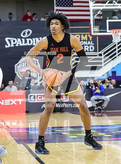 Thumbnail 3 in Oak Hill Academy vs. Brewster Academy National (Army National Guard Hoophall Classic) photogallery.