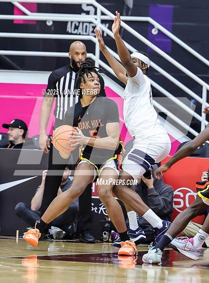 Thumbnail 1 in Oak Hill Academy vs. Brewster Academy National (Army National Guard Hoophall Classic) photogallery.
