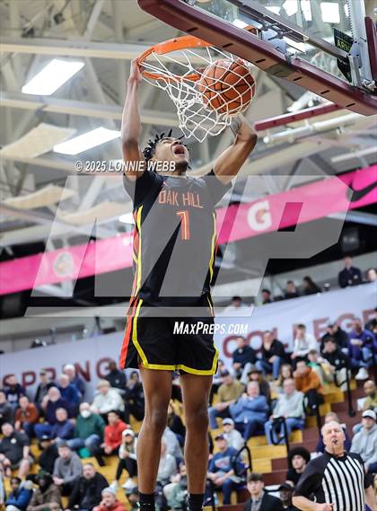 Thumbnail 1 in Oak Hill Academy vs. Brewster Academy National (Army National Guard Hoophall Classic) photogallery.