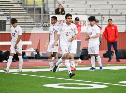 Thumbnail 2 in A&M Consolidated vs. East View (UIL 5A Region III Area Round) photogallery.
