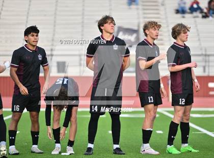 Thumbnail 2 in A&M Consolidated vs. East View (UIL 5A Region III Area Round) photogallery.