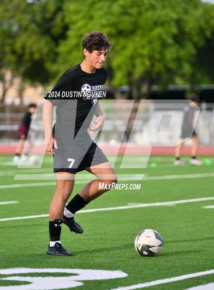 Thumbnail 1 in A&M Consolidated vs. East View (UIL 5A Region III Area Round) photogallery.