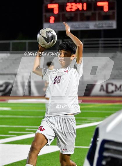 Thumbnail 2 in A&M Consolidated vs. East View (UIL 5A Region III Area Round) photogallery.