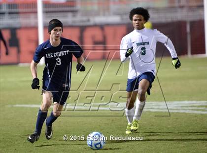 Thumbnail 1 in Lee County vs. Weddington (NCHSAA 3A Final) photogallery.