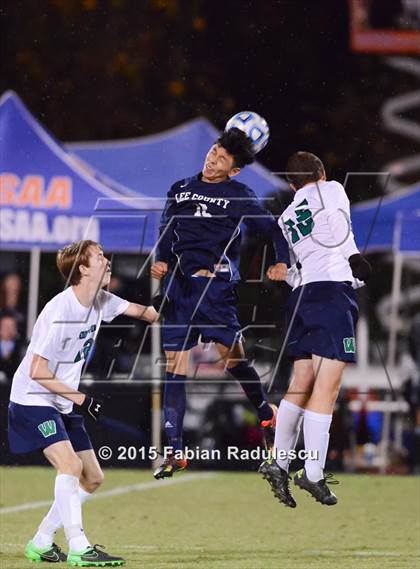 Thumbnail 2 in Lee County vs. Weddington (NCHSAA 3A Final) photogallery.