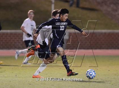Thumbnail 1 in Lee County vs. Weddington (NCHSAA 3A Final) photogallery.