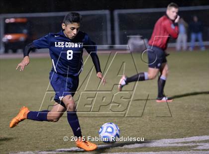 Thumbnail 1 in Lee County vs. Weddington (NCHSAA 3A Final) photogallery.